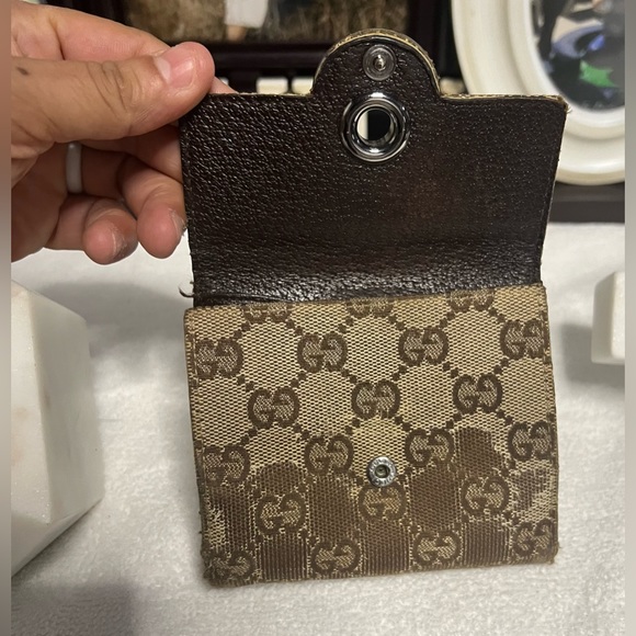 Gucci canvas monogram eclipse wallet - Picture 4 of 13
